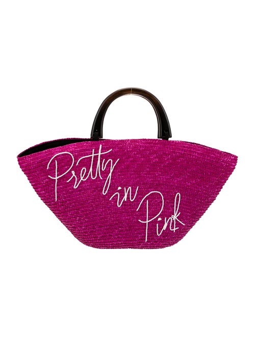 Eugenia Kim Raffia Top Handle Bag