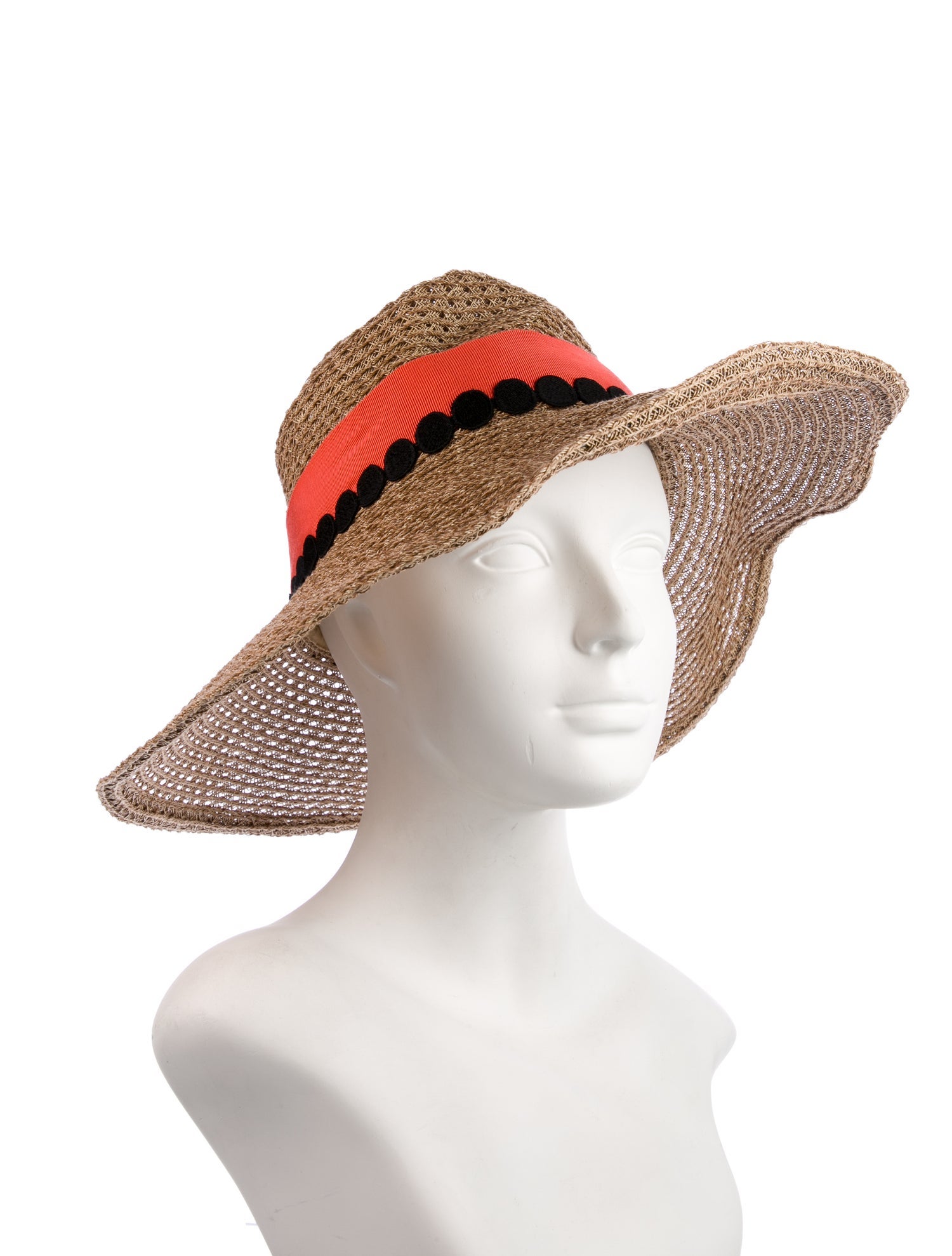 Eugenia Kim Paper Blend Woven Wide Brim Sun Hat