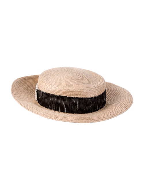 Eugenia Kim Straw Wide brim Hat