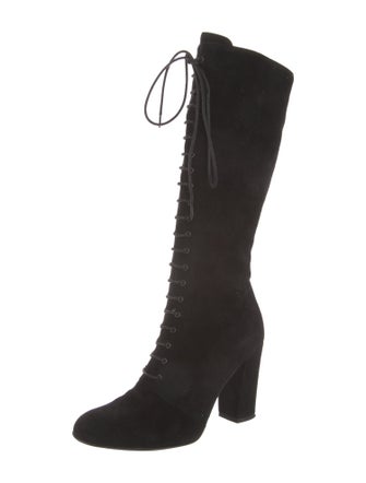 Eugenia Kim Suede Lace-Up Boots