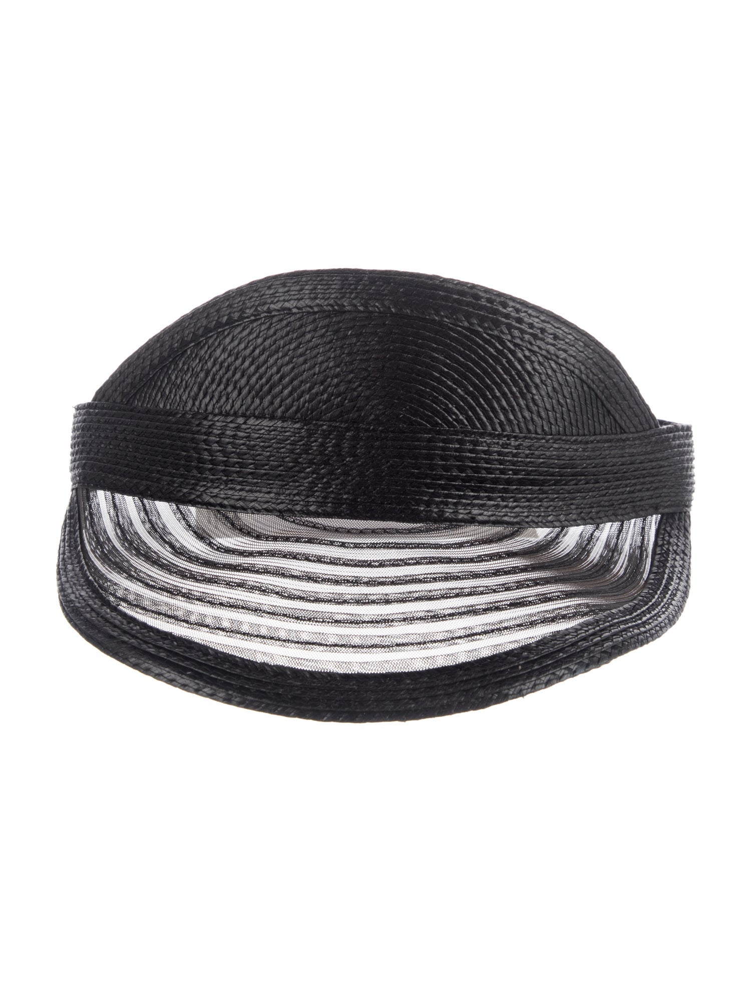 Eugenia Kim Synthetic-Blend Mesh Accent Woven Sun Visor Hat