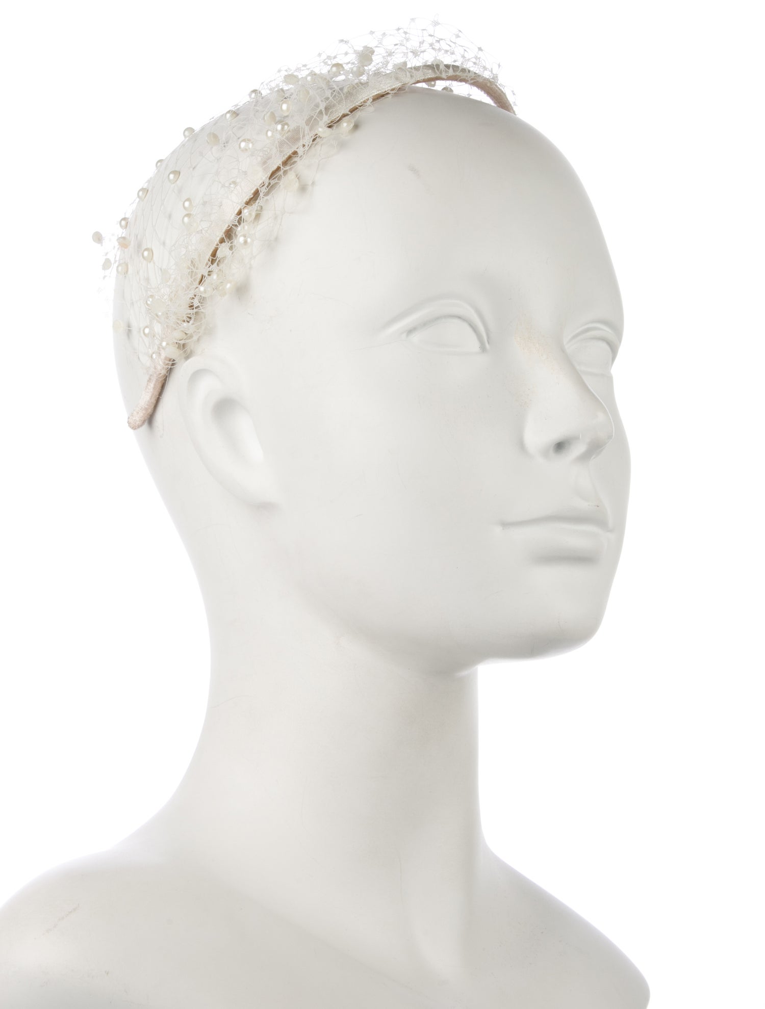 Eugenia Kim Velvet Lace Trim Headband