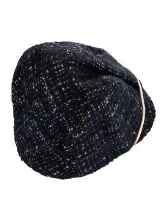 Eugenia Kim Blue wool Eugenia Kim newsboy cap