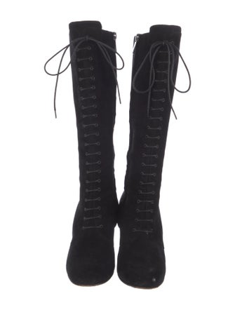 Eugenia Kim Suede Lace-Up Boots