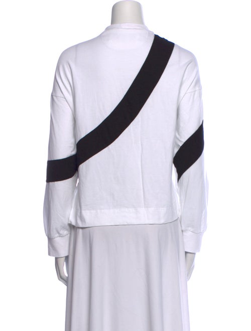 Eugenia Kim Striped Bateau Neckline Crop Top