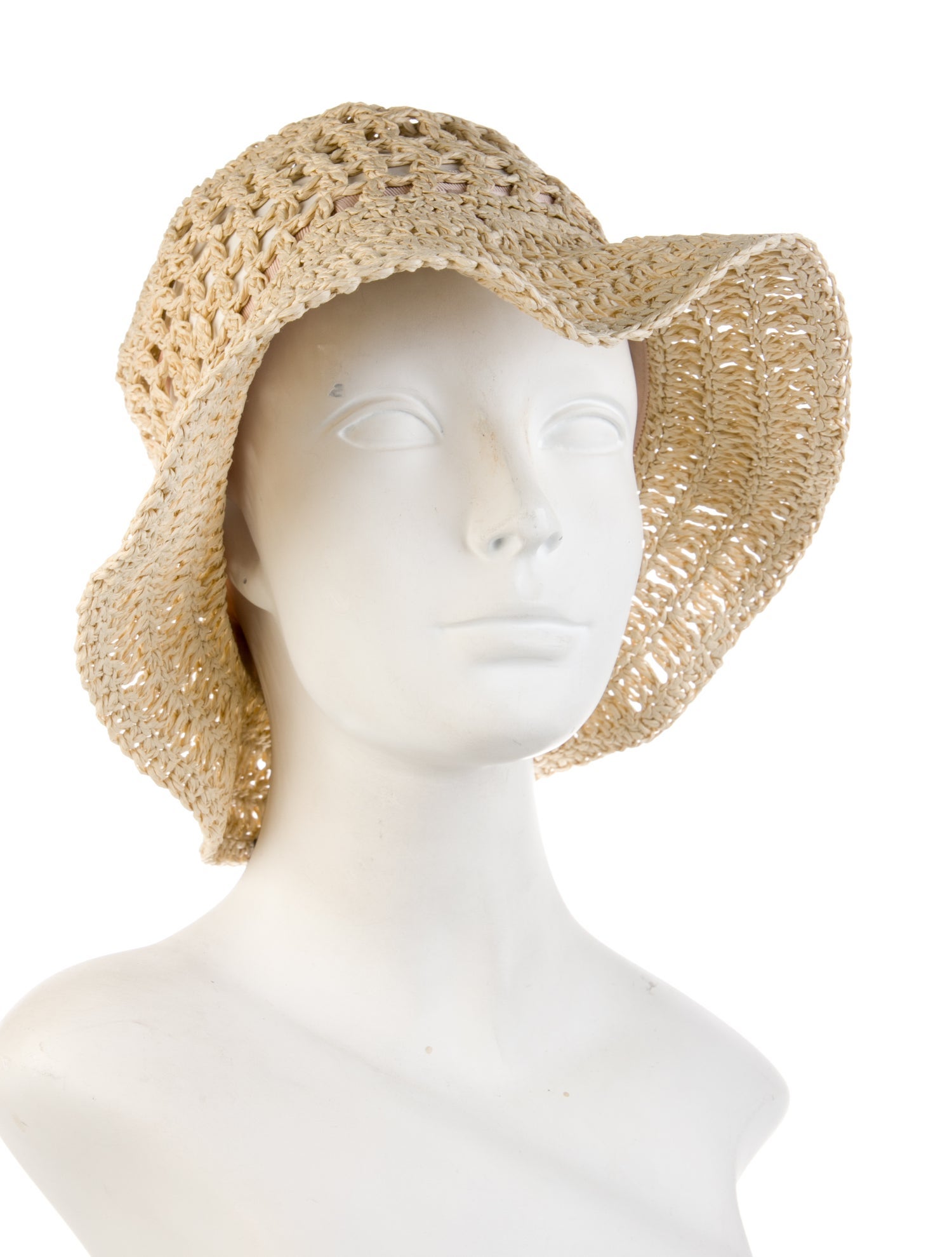 Eugenia Kim Straw Woven Bucket Hat w/Tags
