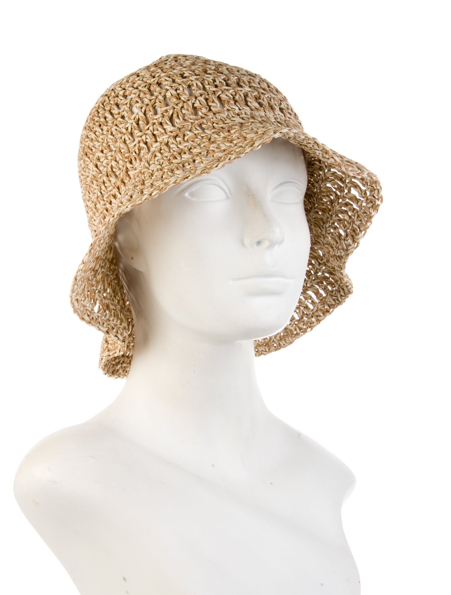 Eugenia Kim Straw Woven Bucket Hat w/Tags