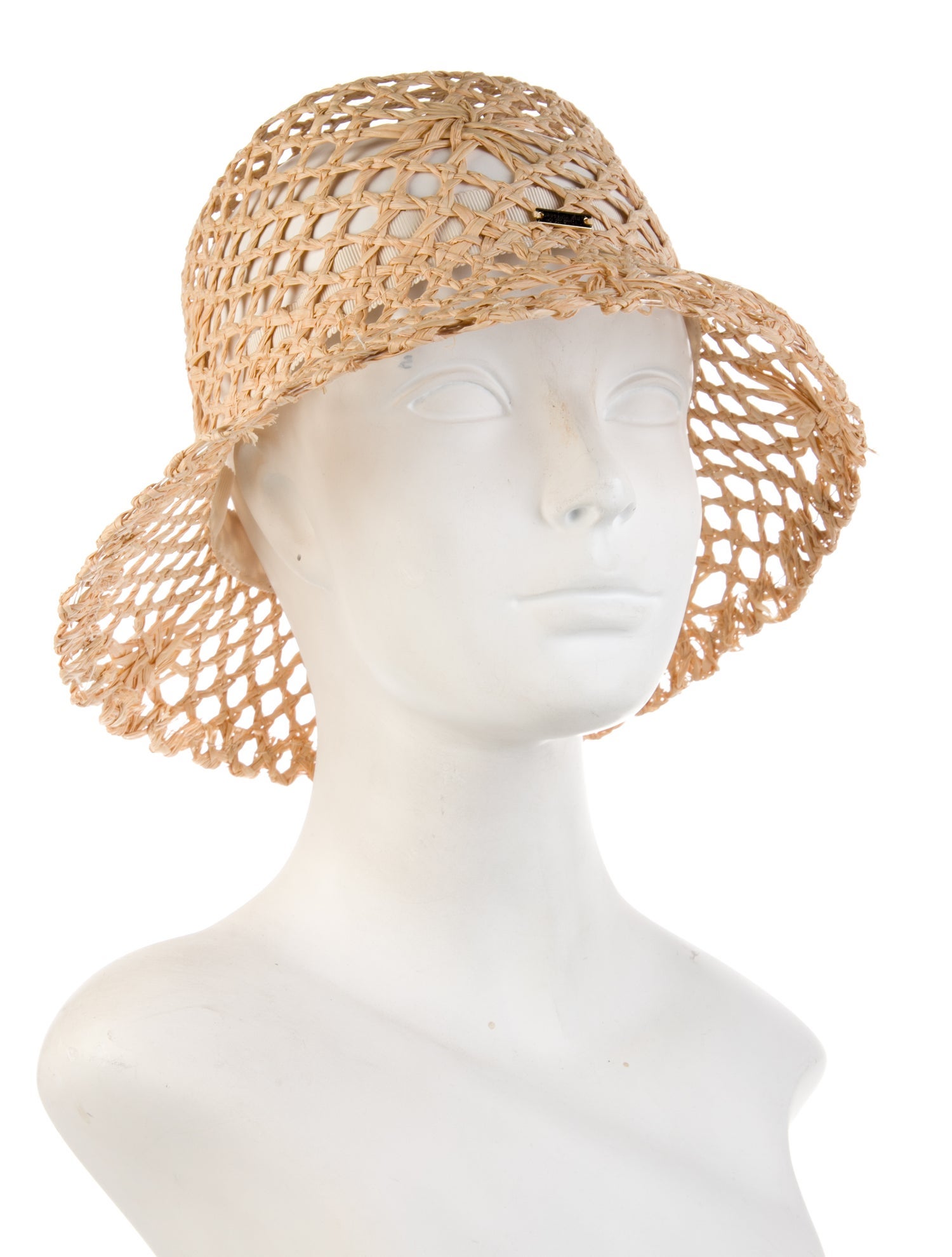 Eugenia Kim Straw Woven Fedora Hat w/Tags