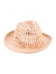 Eugenia Kim Straw Woven Fedora Hat