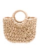 Eugenia Kim Raffia Top Handle Bag