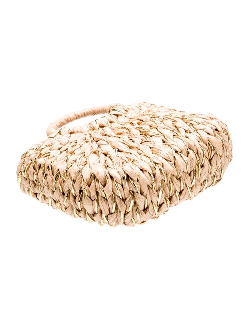 Eugenia Kim Raffia Top Handle Bag