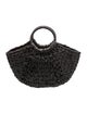 Eugenia Kim Raffia Top Handle Bag