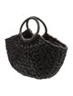 Eugenia Kim Raffia Top Handle Bag