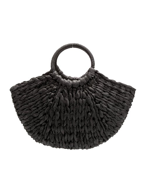 Eugenia Kim Raffia Top Handle Bag