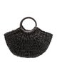 Eugenia Kim Raffia Top Handle Bag