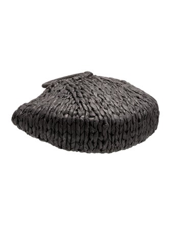 Eugenia Kim Raffia Top Handle Bag