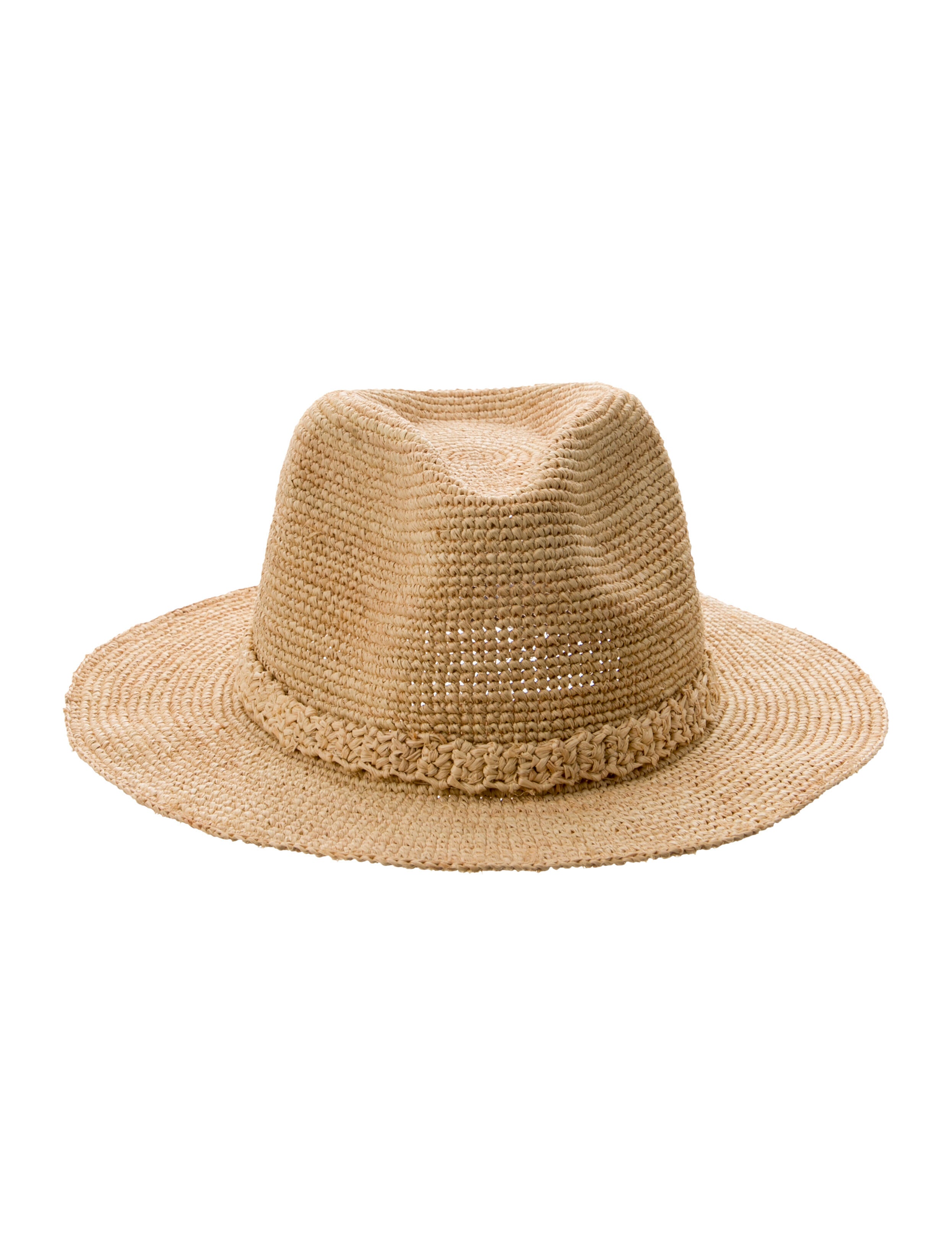 Eugenia Kim Raffia Woven Fedora Hat