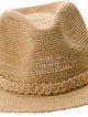 Eugenia Kim Raffia Woven Fedora Hat