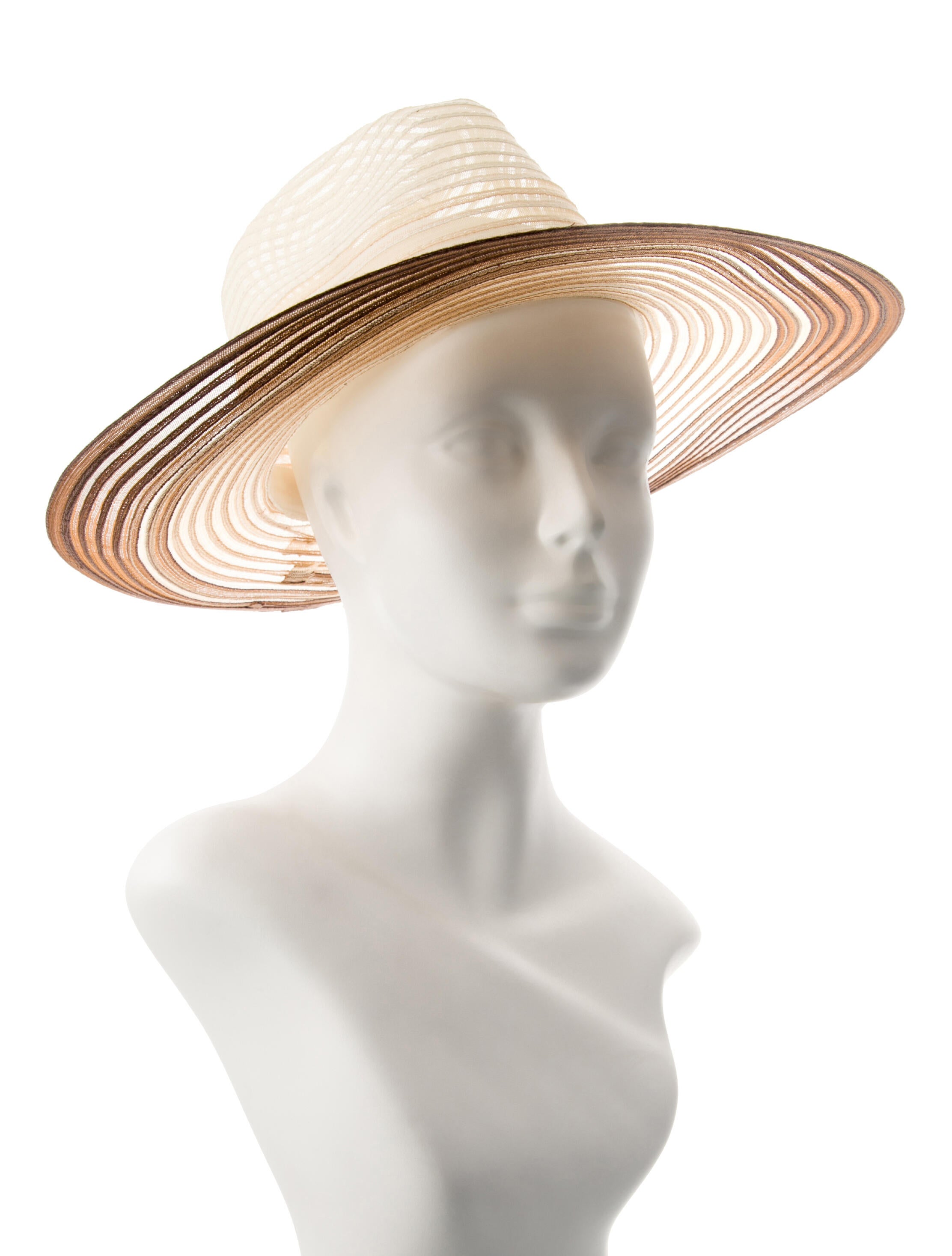 Eugenia Kim Eugenia Kim Emmanuelle Ombre Stripped Fedora
