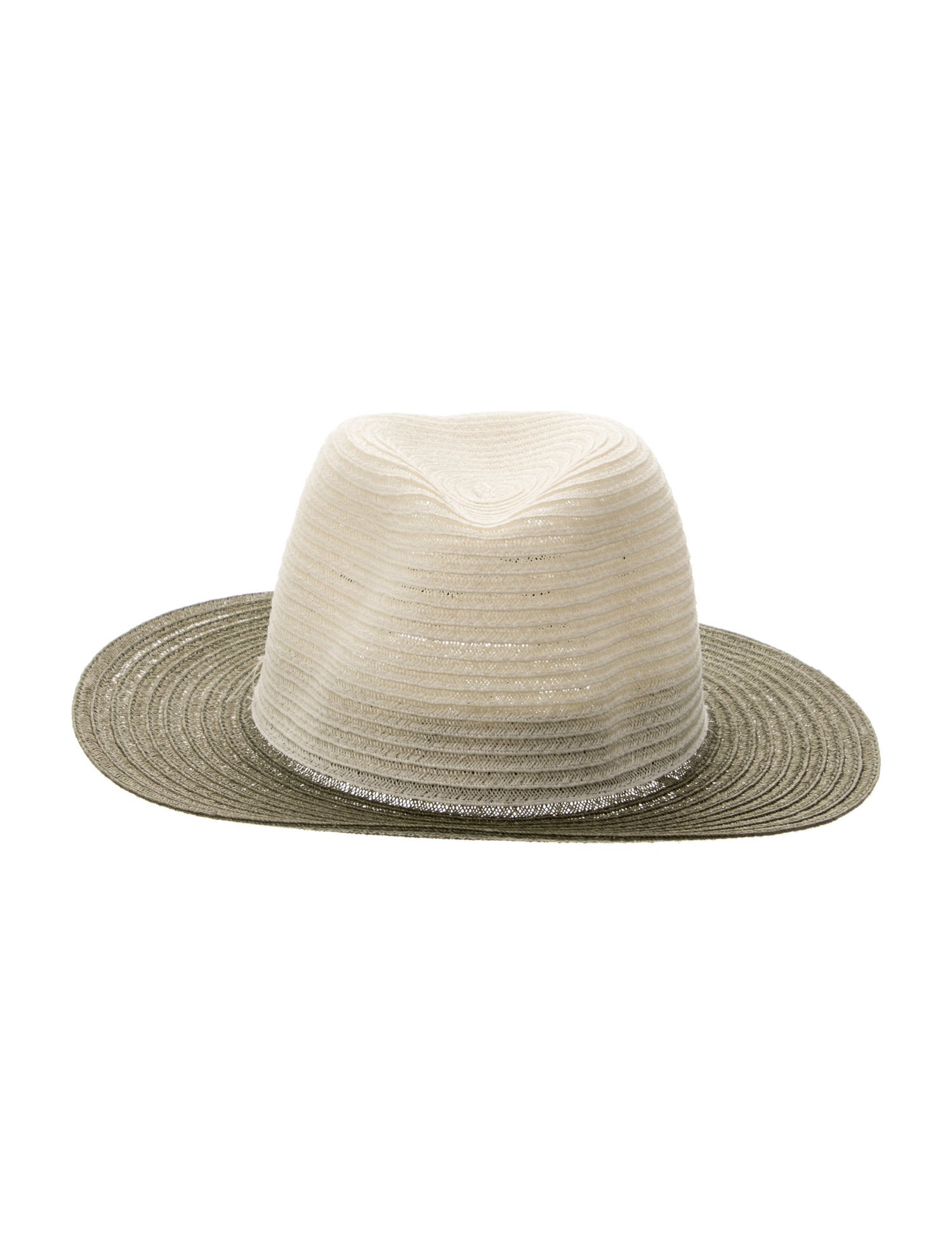 Eugenia Kim Pattern Print Hemp Woven Fedora Hat
