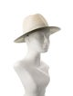 Eugenia Kim Pattern Print Hemp Woven Fedora Hat