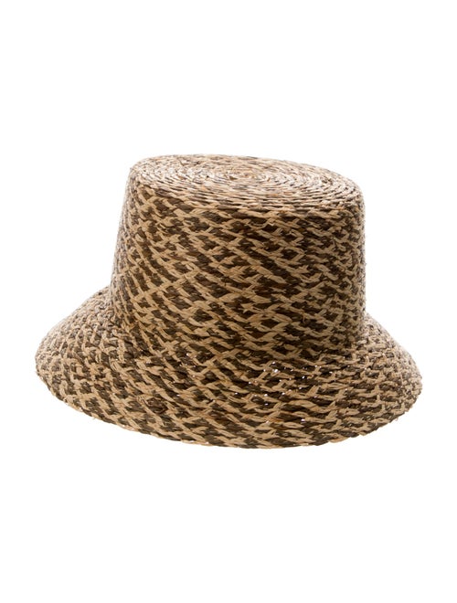 Eugenia Kim Eugenia Kim Woven Straw Bucket Hat