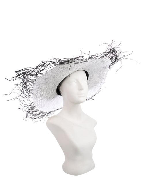 Eugenia Kim Straw Woven Wide Brim Sun Hat