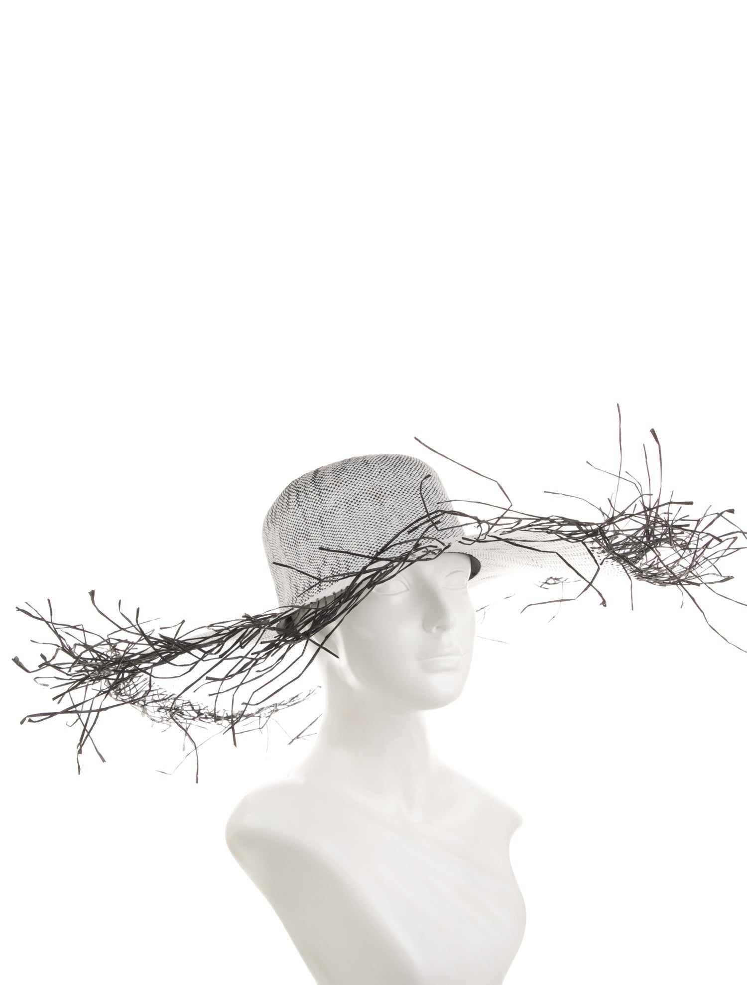 Eugenia Kim white and black sunhat