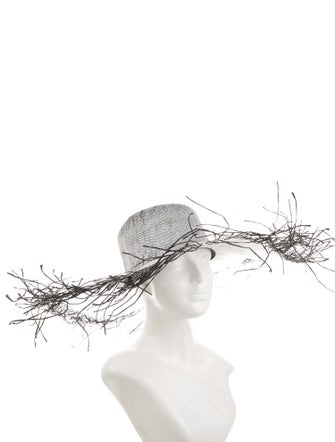 Eugenia Kim white and black sunhat