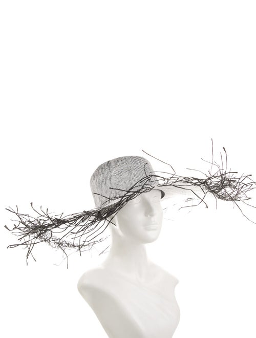 Eugenia Kim white and black sunhat