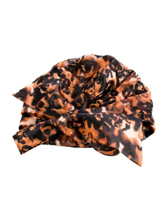 Eugenia Kim Pattern Print Silk Hat