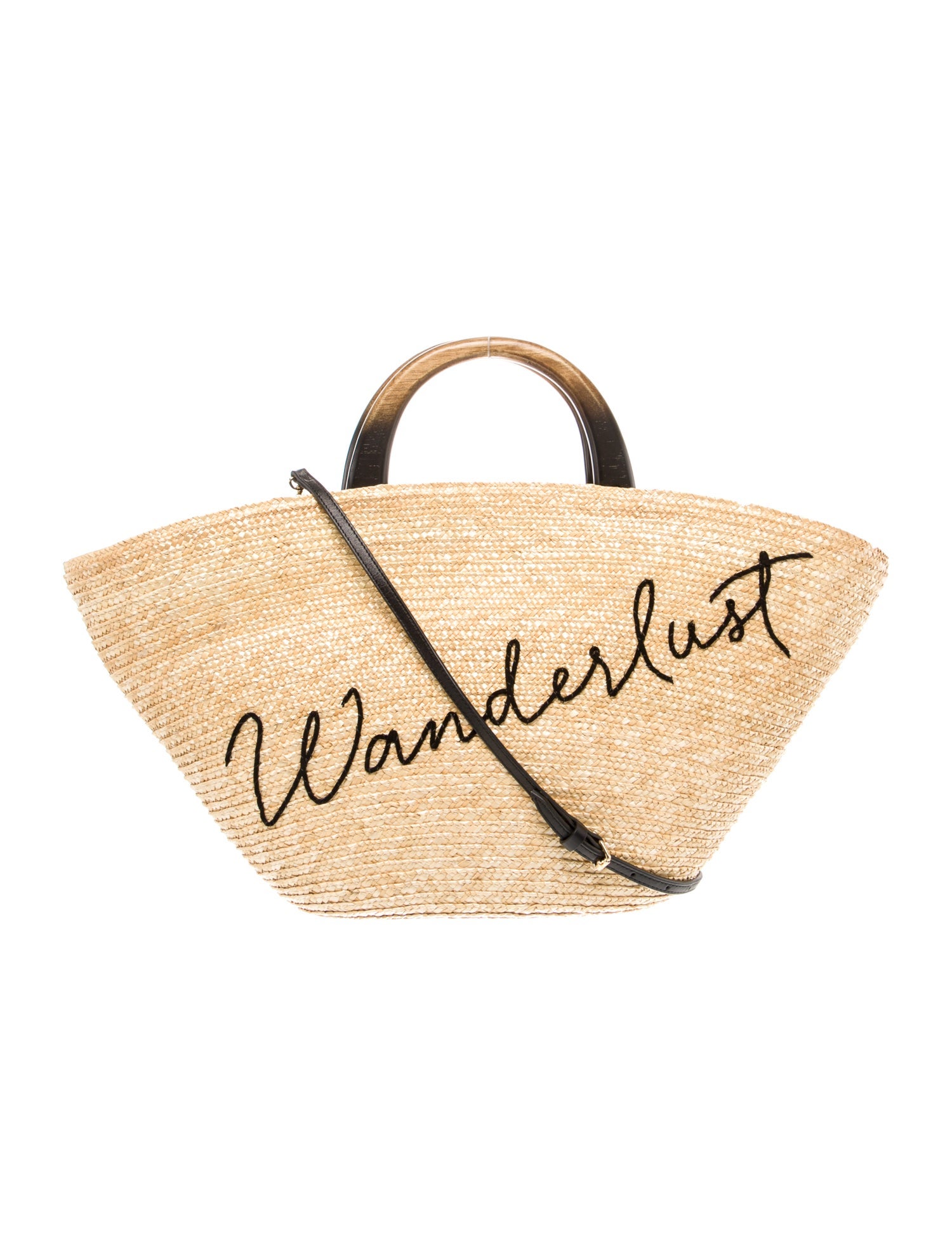 Eugenia Kim Straw Shoulder Bag