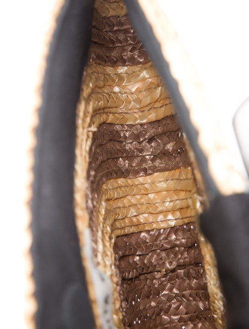 Eugenia Kim Raffia Top Handle Bag