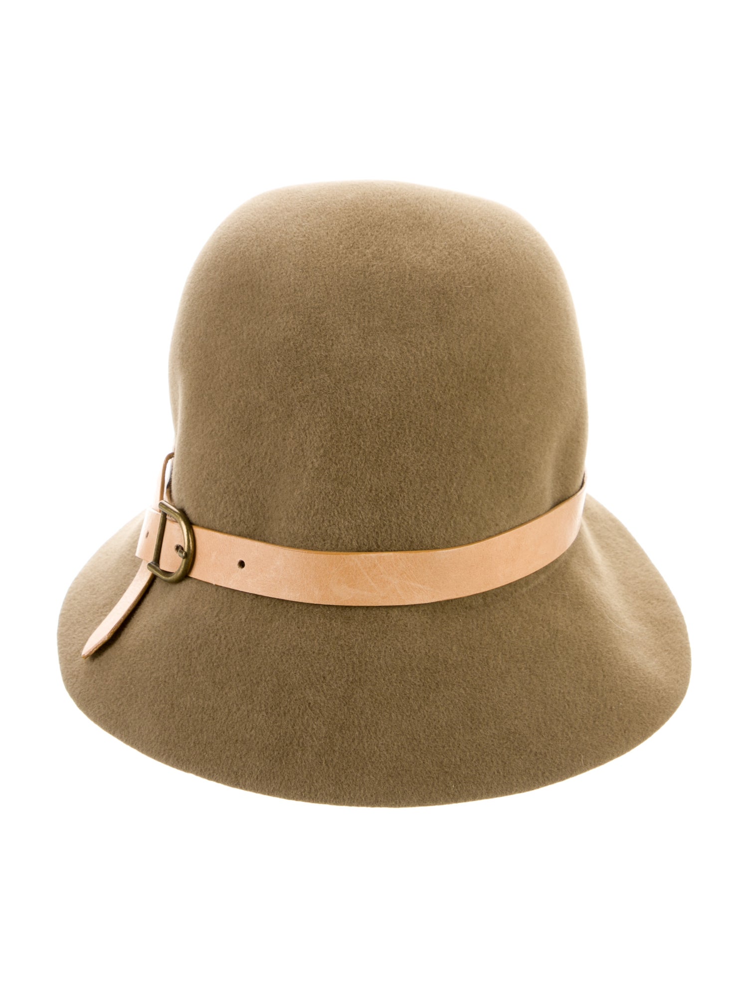 Eugenia Kim Neutral Rabbit Hair Cloche Hat