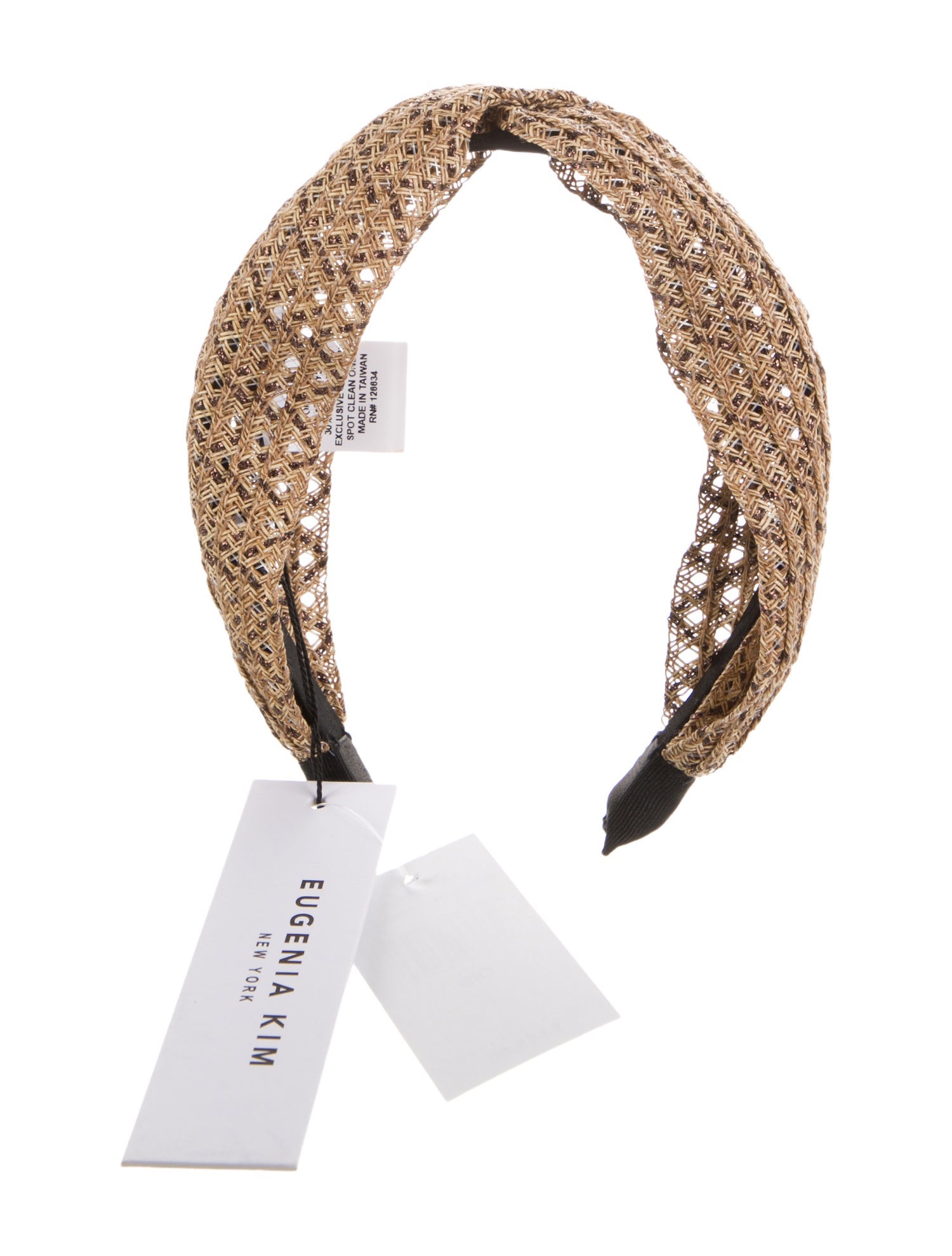 Eugenia Kim Straw Headband w/Tags