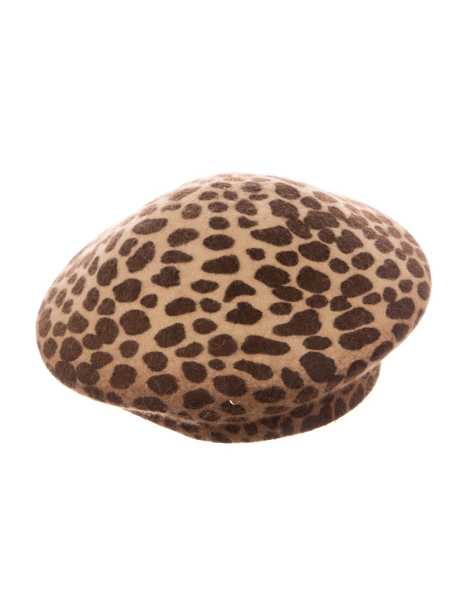 Eugenia Kim Cheetah Animal Printed Beret w/Tags