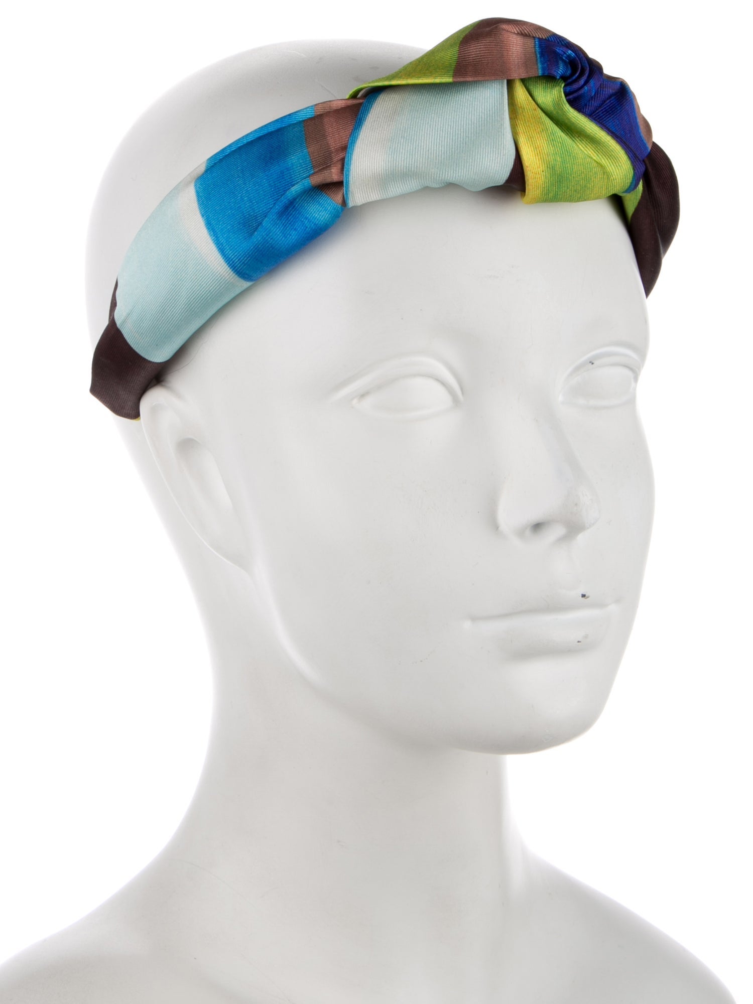 Eugenia Kim Pattern Print Silk Hairband w/Tags