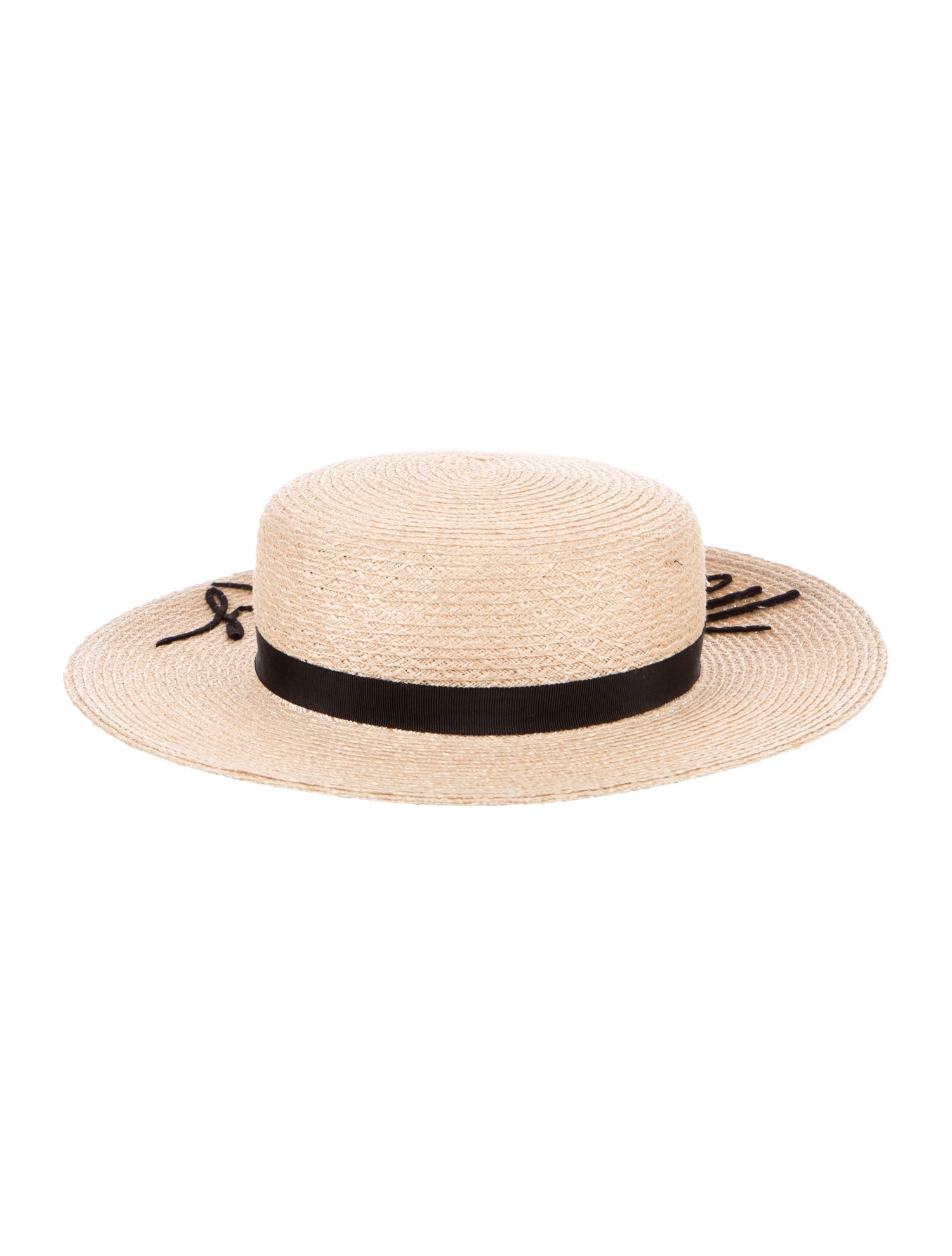 Eugenia Kim Straw Boater Hat w/Tags