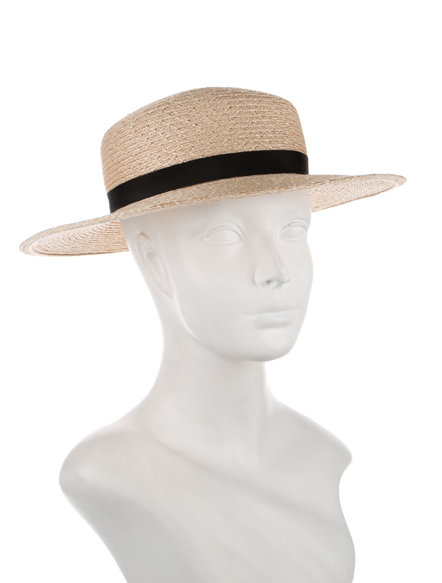Eugenia Kim Straw Boater Hat w/Tags