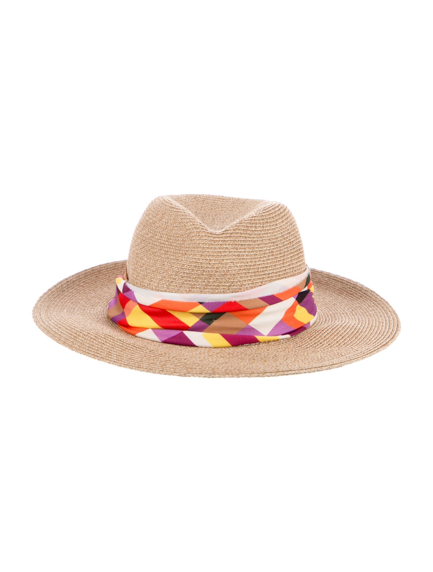 Eugenia Kim Straw Fedora Hat w/Tags