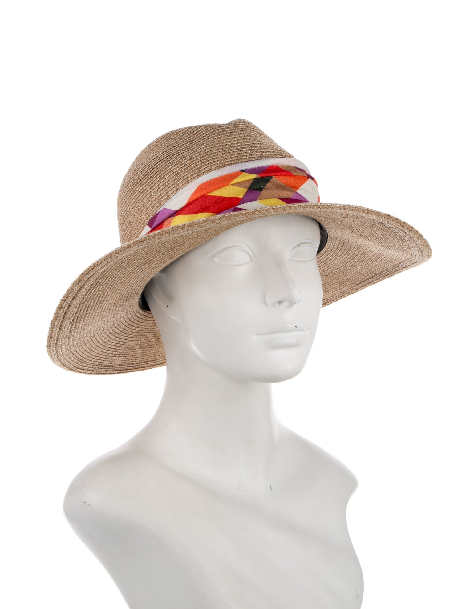 Eugenia Kim Straw Fedora Hat w/Tags