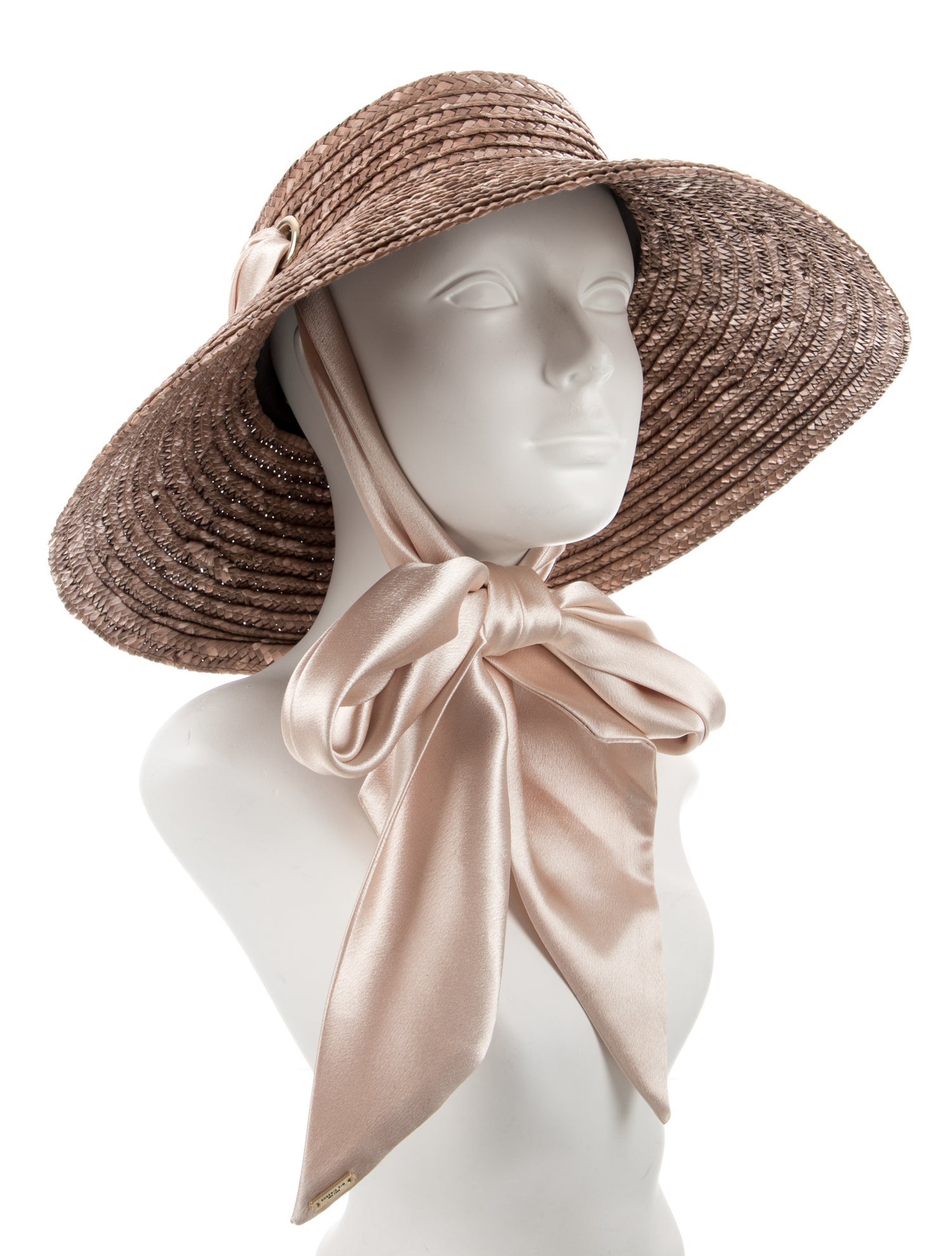 Eugenia Kim Raffia Wide-brim visor w/ Tags