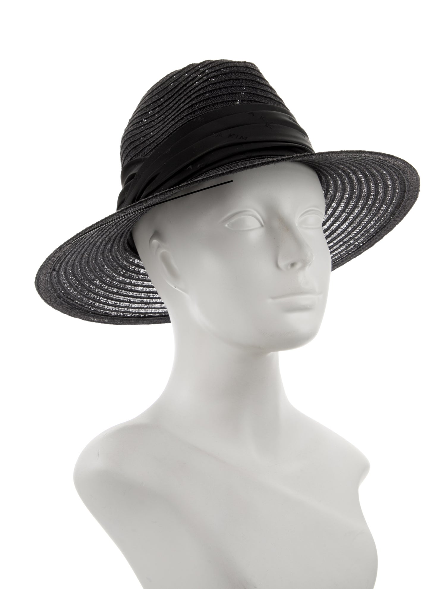 Eugenia Kim Straw Fedora Hat w/Tags