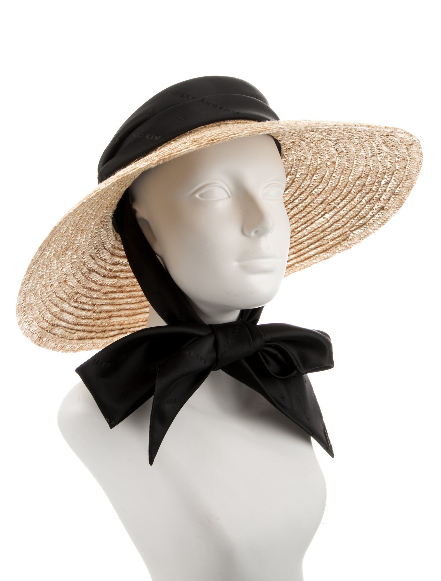 Eugenia Kim Straw Sun Visor Hat w/Tags