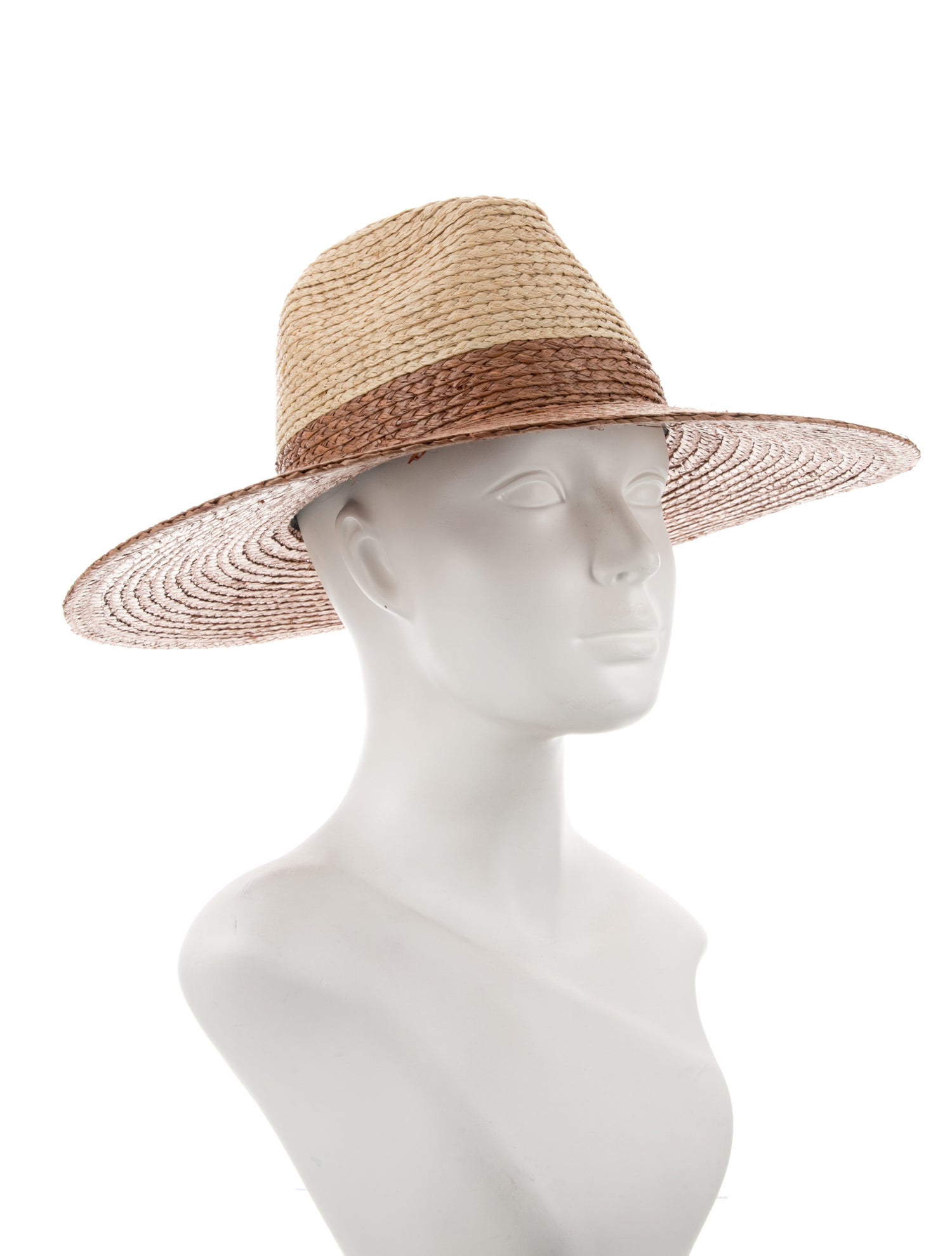 Eugenia Kim Straw Fedora Hat.