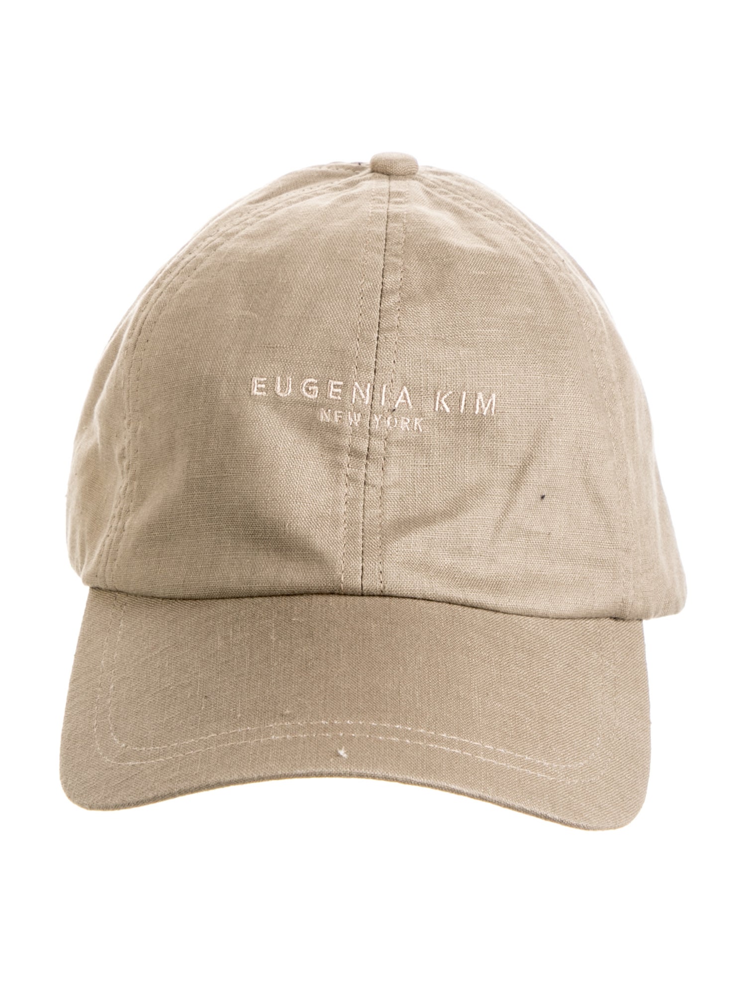 Eugenia Kim Canvas Logo Embroidered baseball cap w/Tags