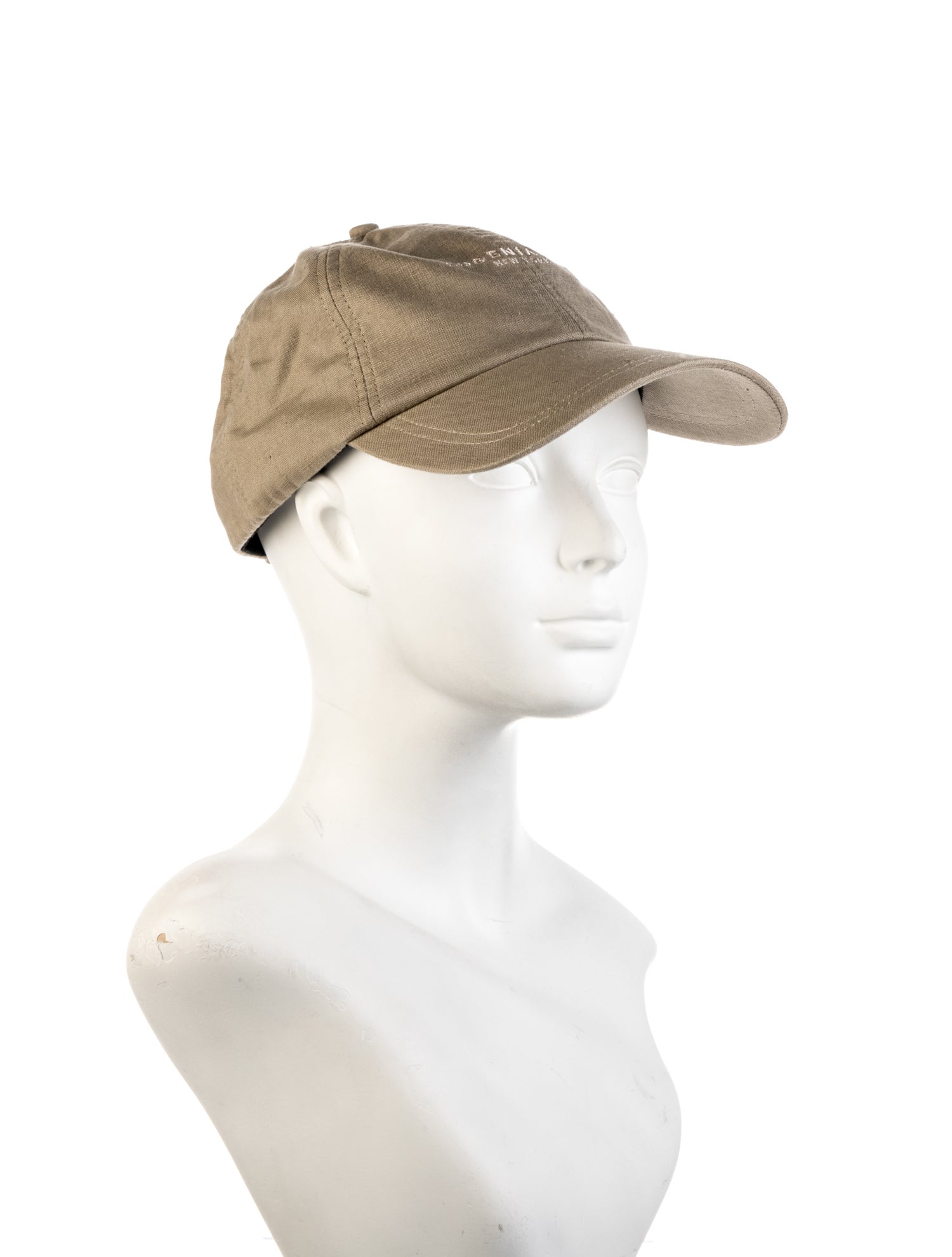 Eugenia Kim Canvas Logo Embroidered baseball cap w/Tags