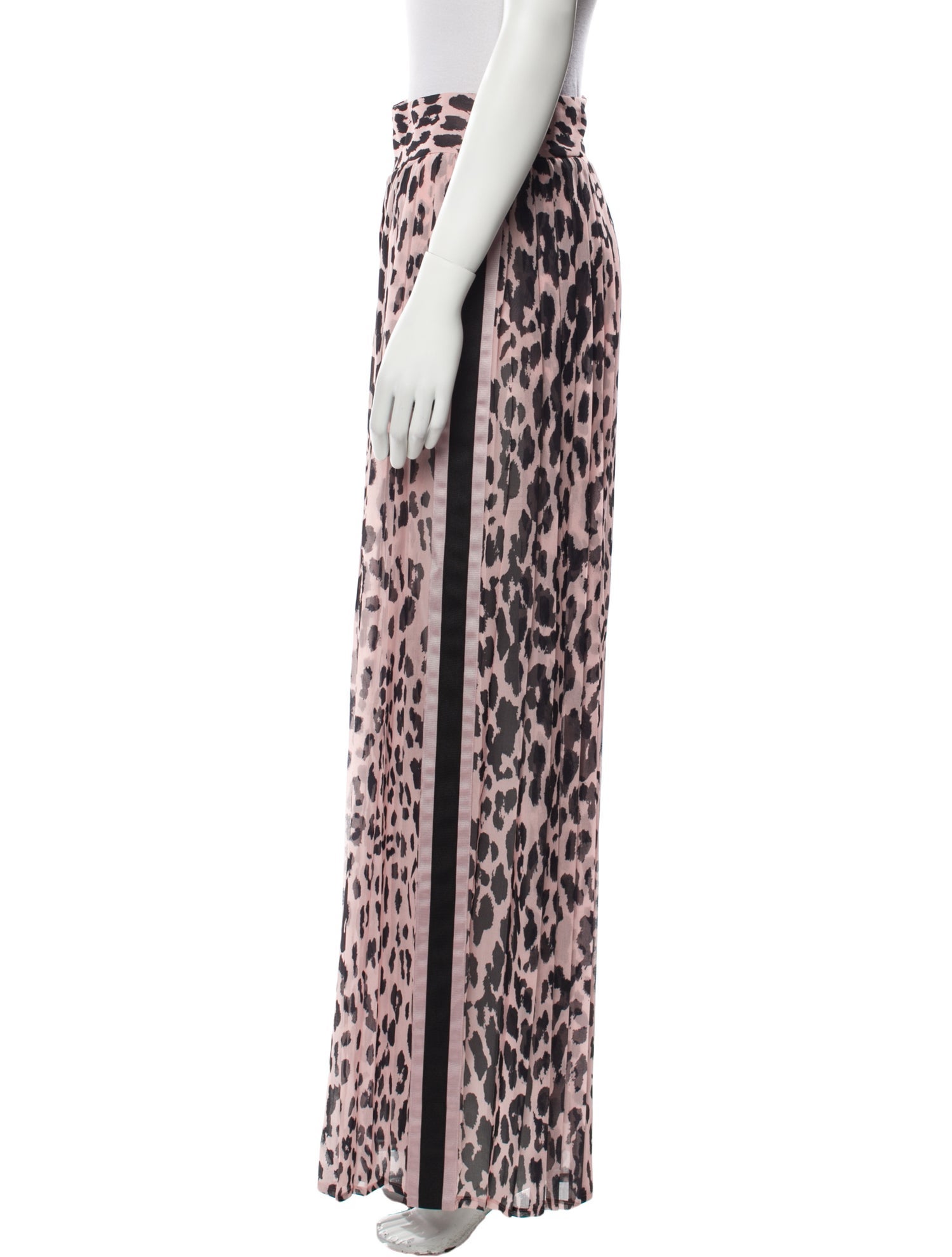 Eureka By Babylon Animal Print Wide Leg Pants