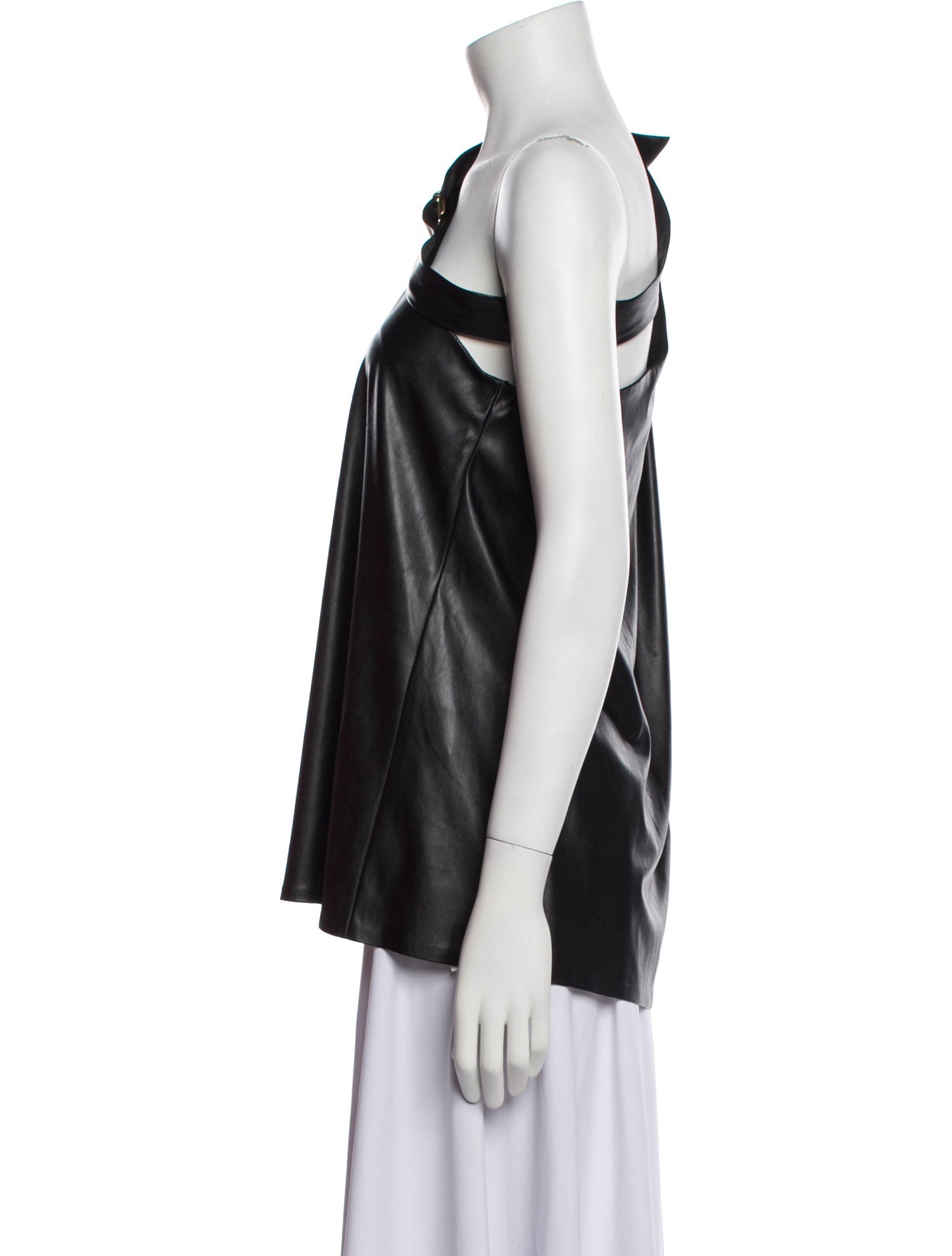 Eureka By Babylon Silk One-Shoulder Blouse w/ Tags