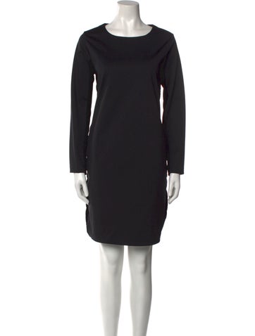 European Culture Dresses Bateau Neckline Mini Dress S